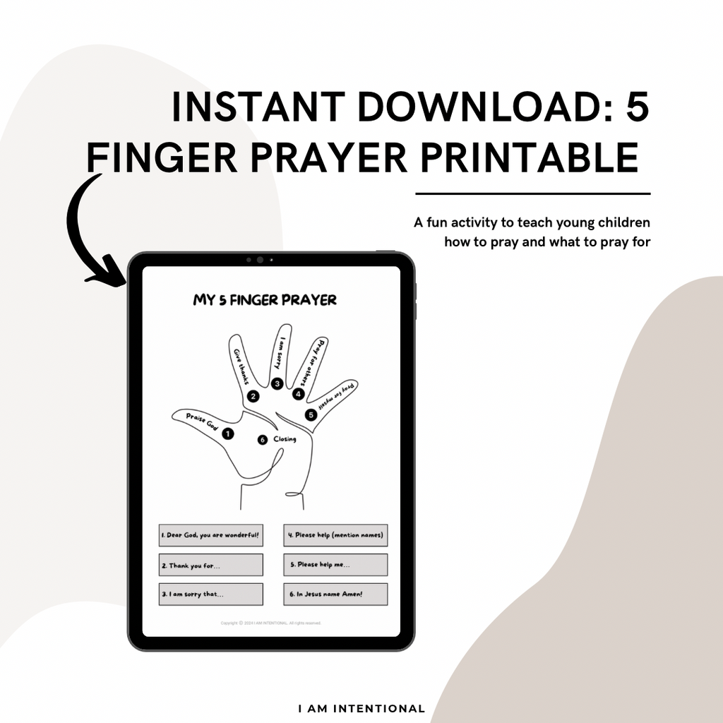 5 Finger Prayers