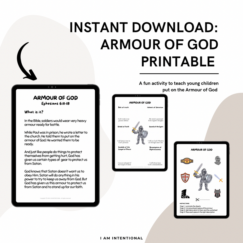 Armour of God Printable