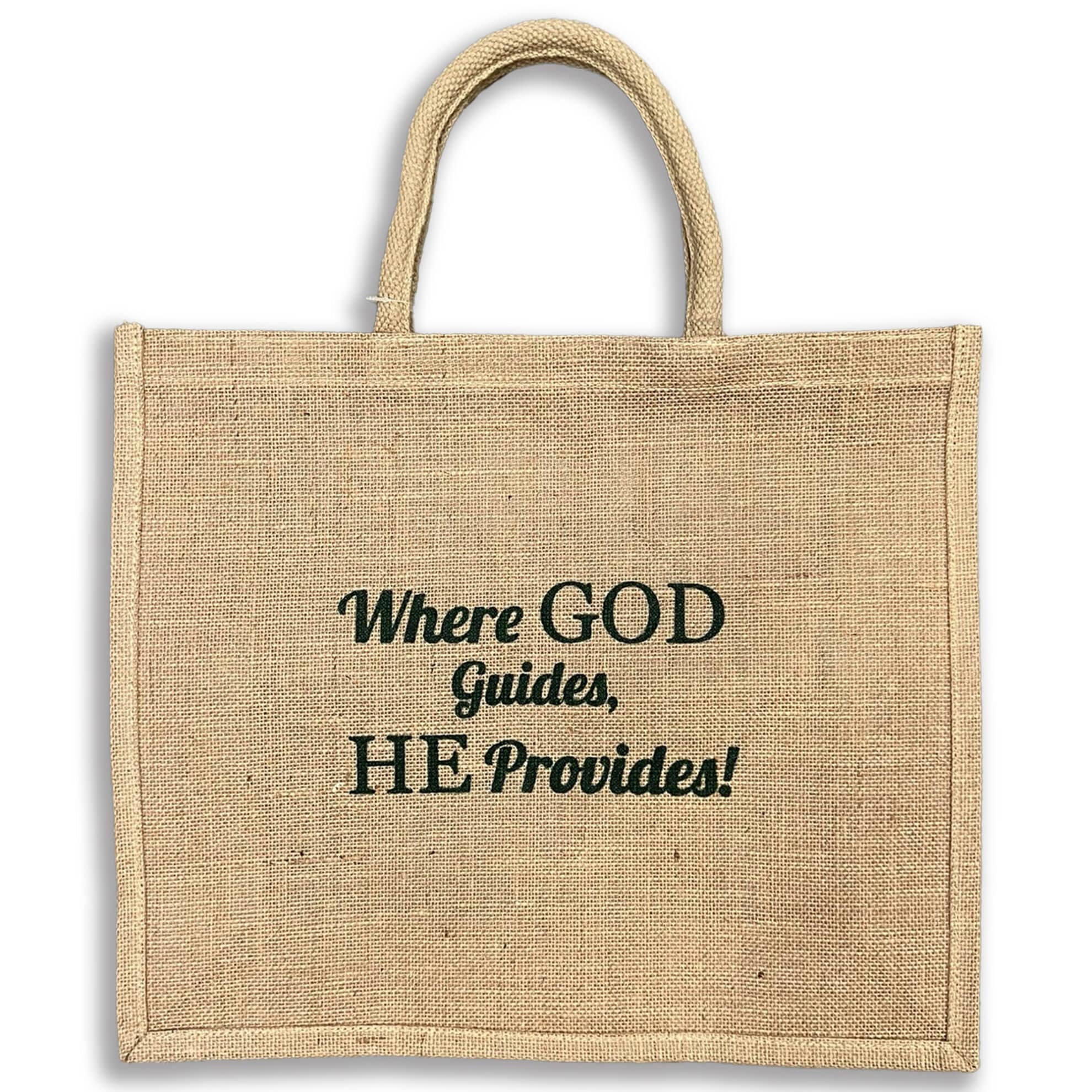 Where God Guides Tote Bag