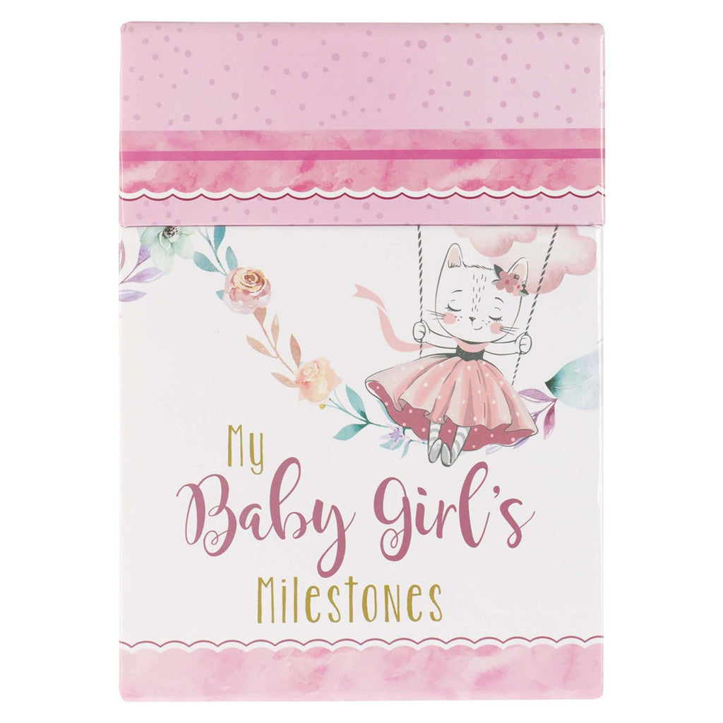 My Baby Girl's Milestone Cards - I AM INTENTIONAL 