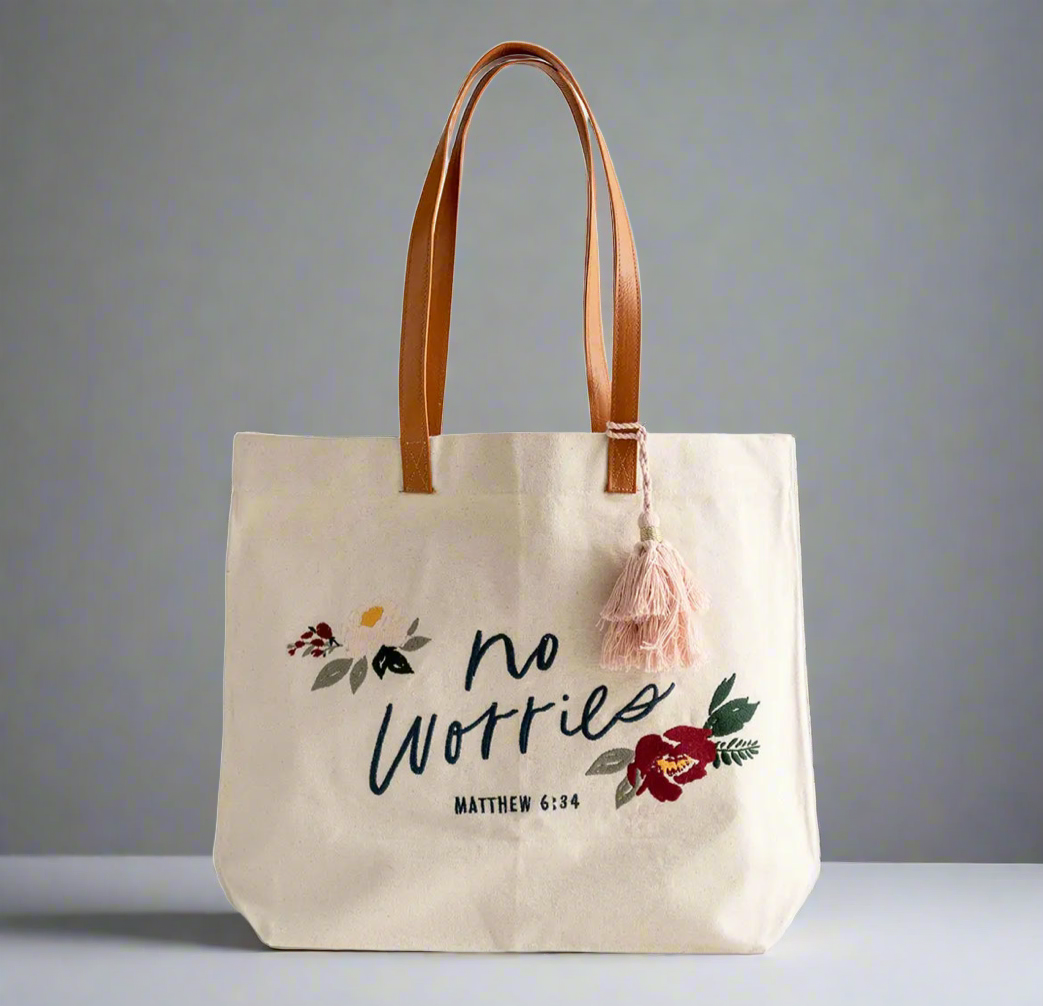 No Worries Tote bag - I AM INTENTIONAL 