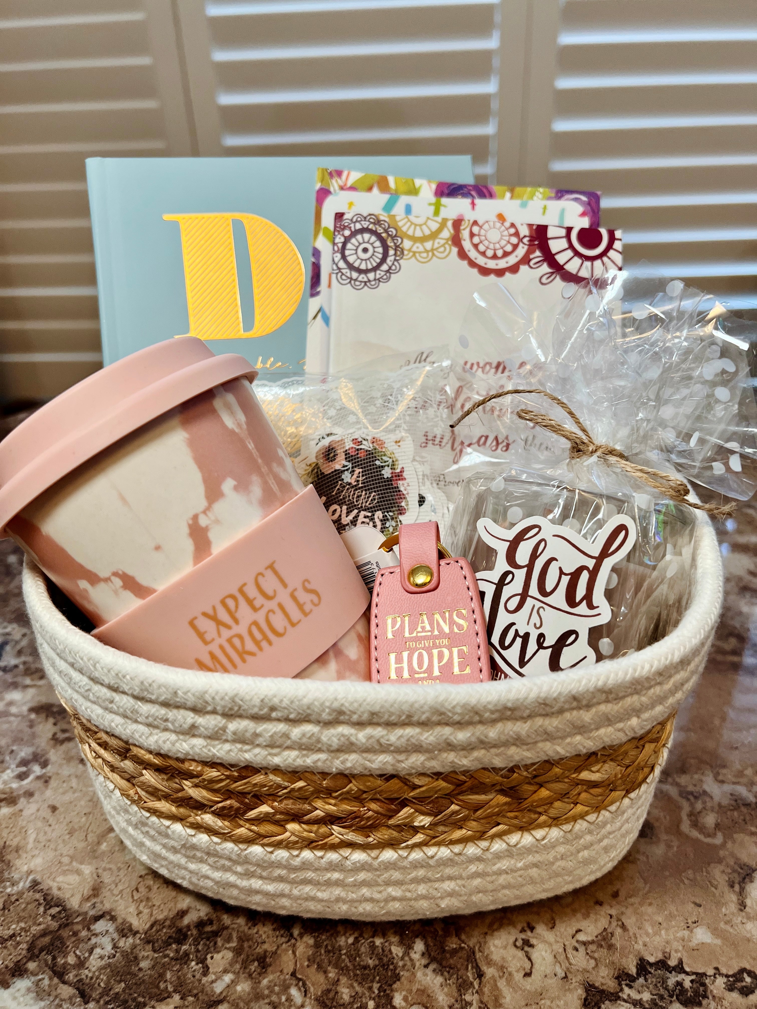 She Hopes Faith Basket