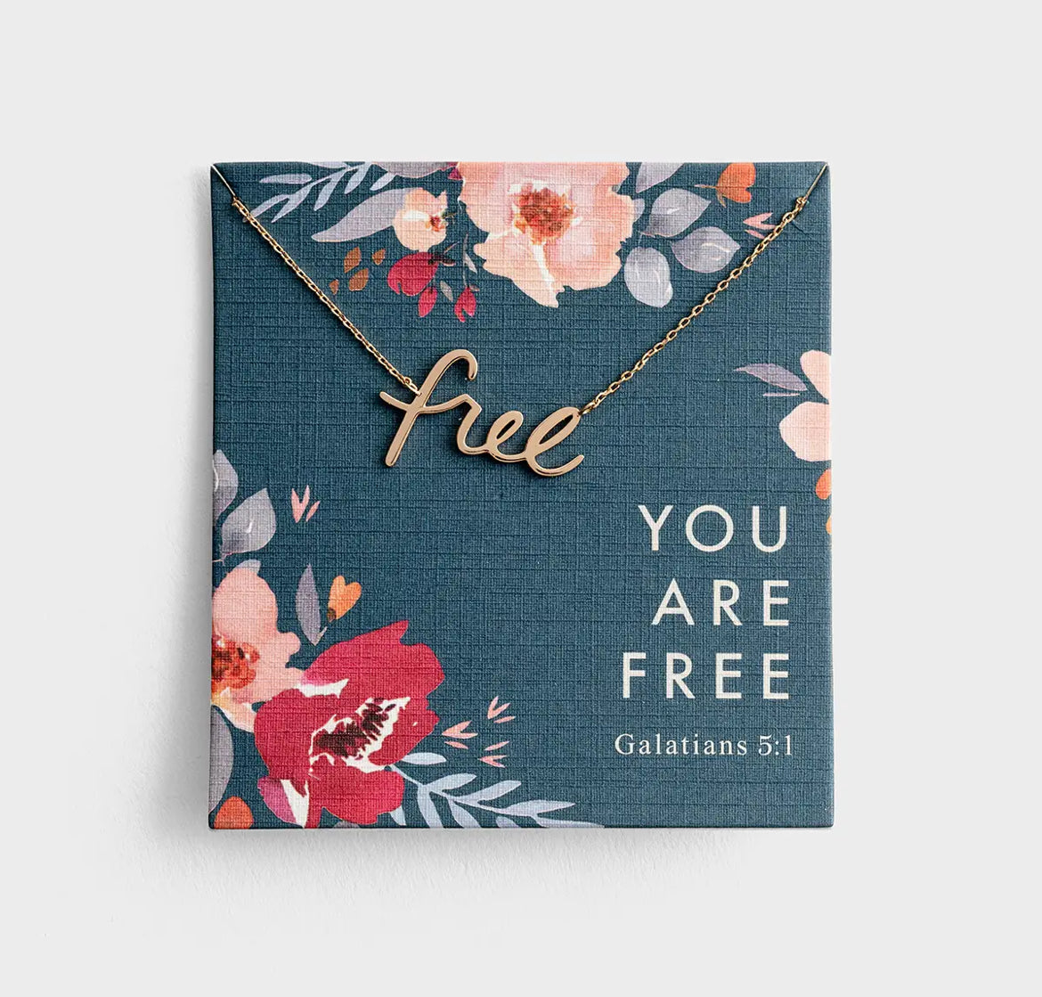 You Are Free - Necklace and Promise Box Gift Set - I AM INTENTIONAL 