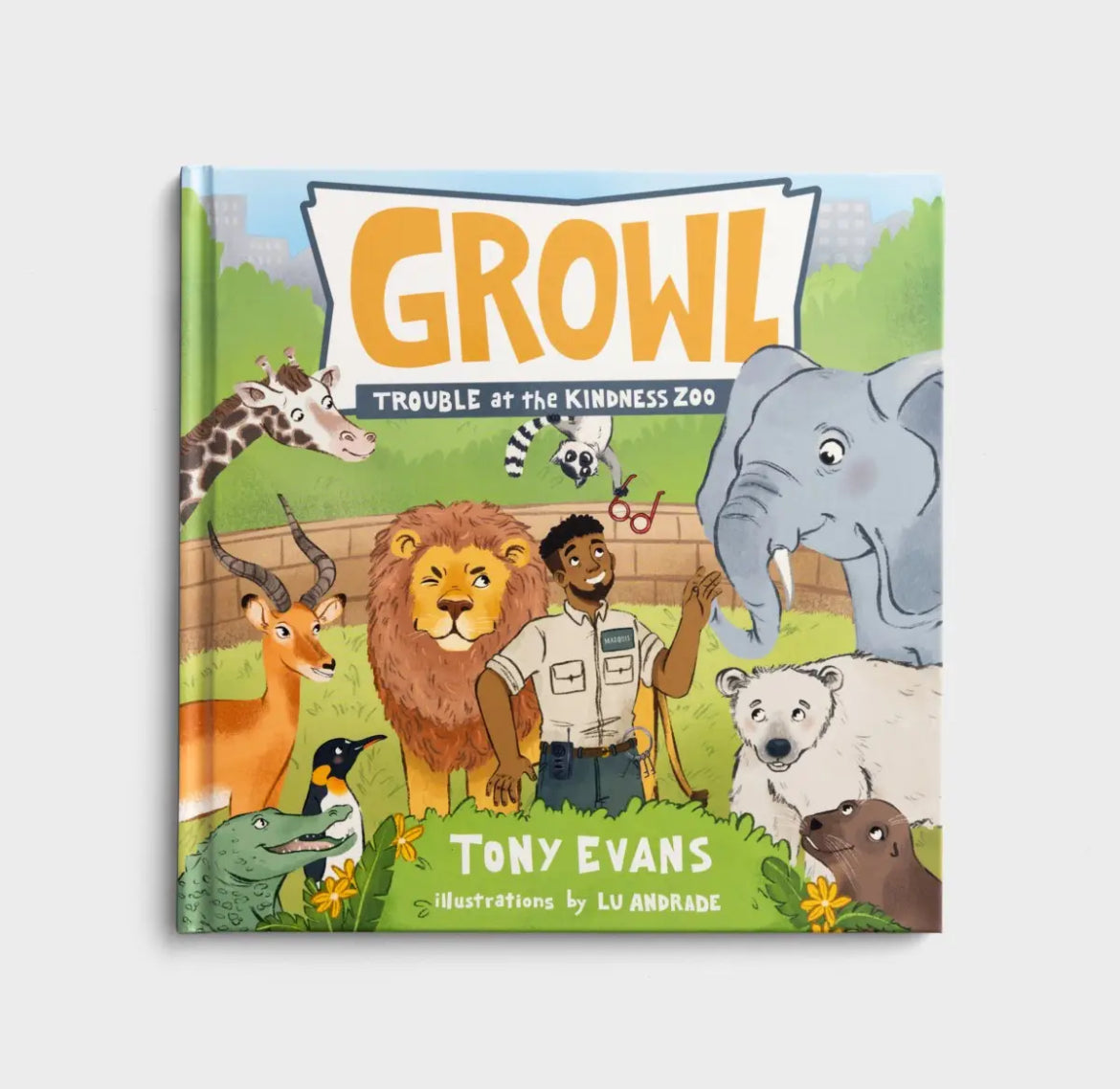 Growl Book + Lion Plush - Gift Set