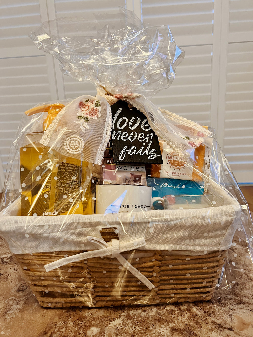 Grace & Glow Faith Basket