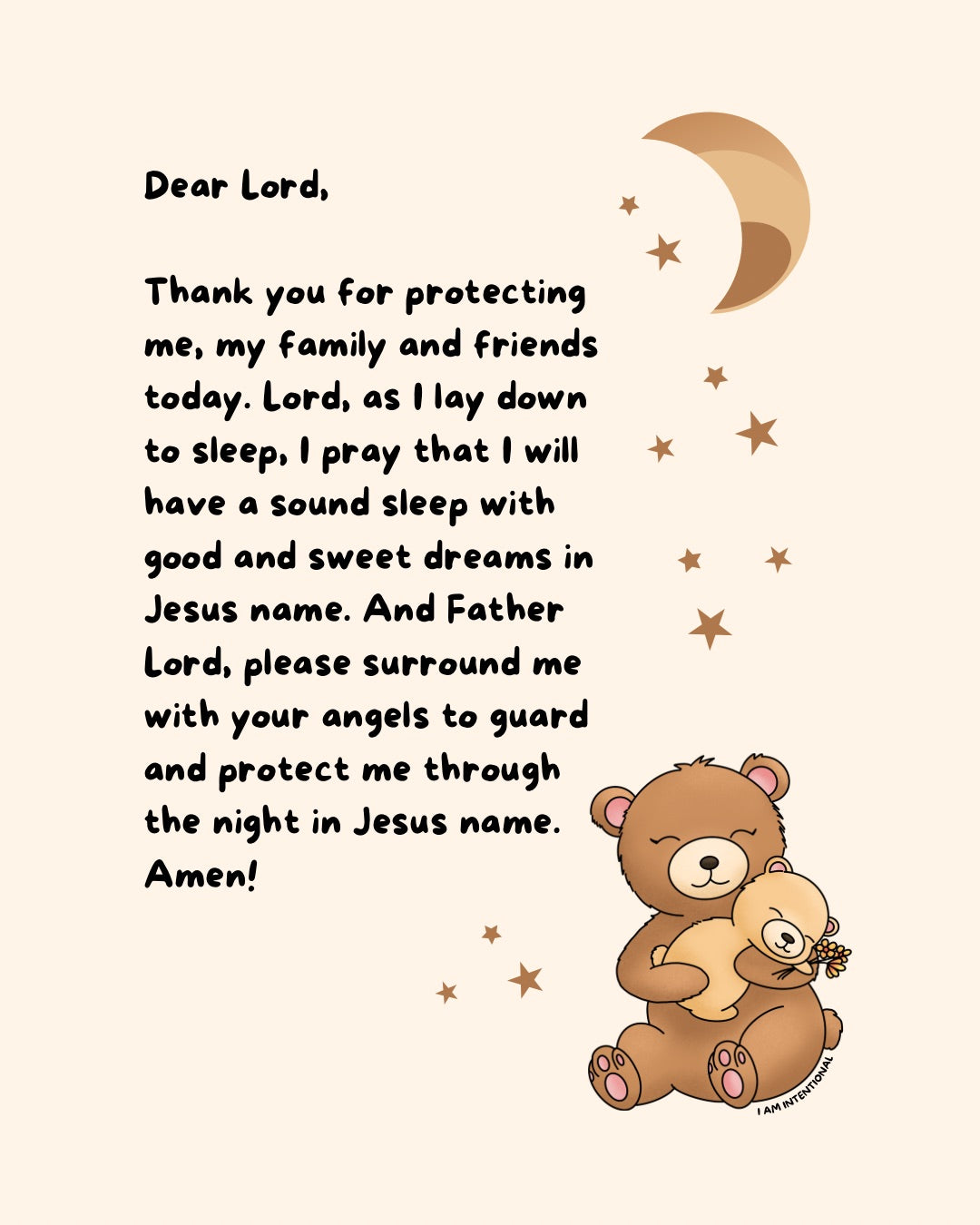 Bedtime Prayers For Little Hearts