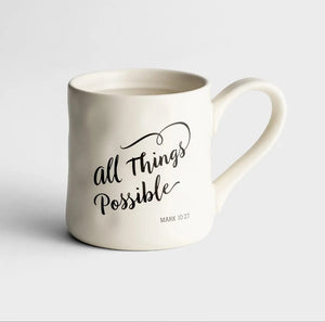 All Things Possible - Hand-Thrown Mug