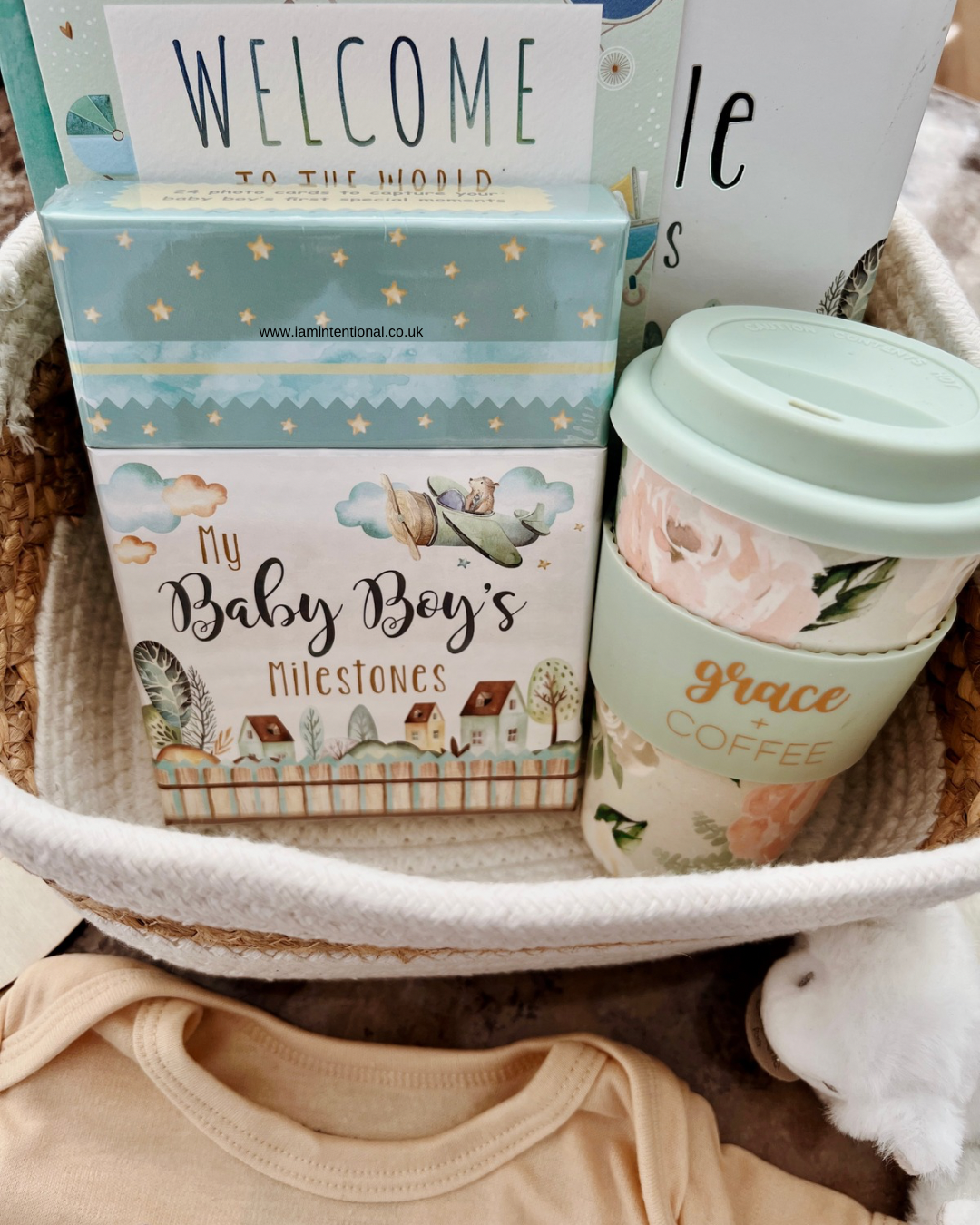 Little Miracle Basket- Boy Mum