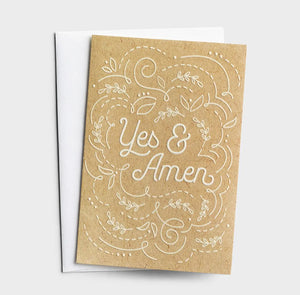 Yes & Amen- Birthday card - I AM INTENTIONAL 