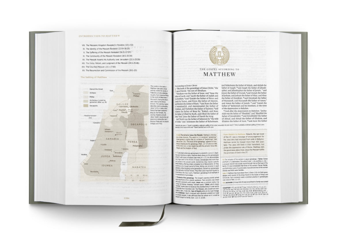 ESV Men's Study Bible: English Standard Version - I AM INTENTIONAL 