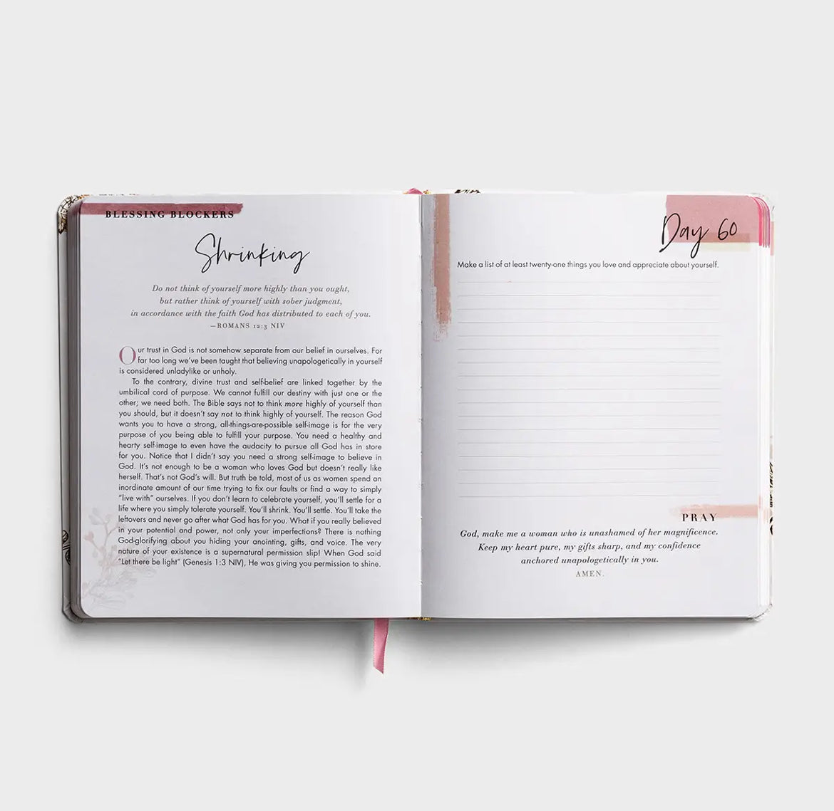 100 Days of Believing Bigger - Devotional Journal - I AM INTENTIONAL 