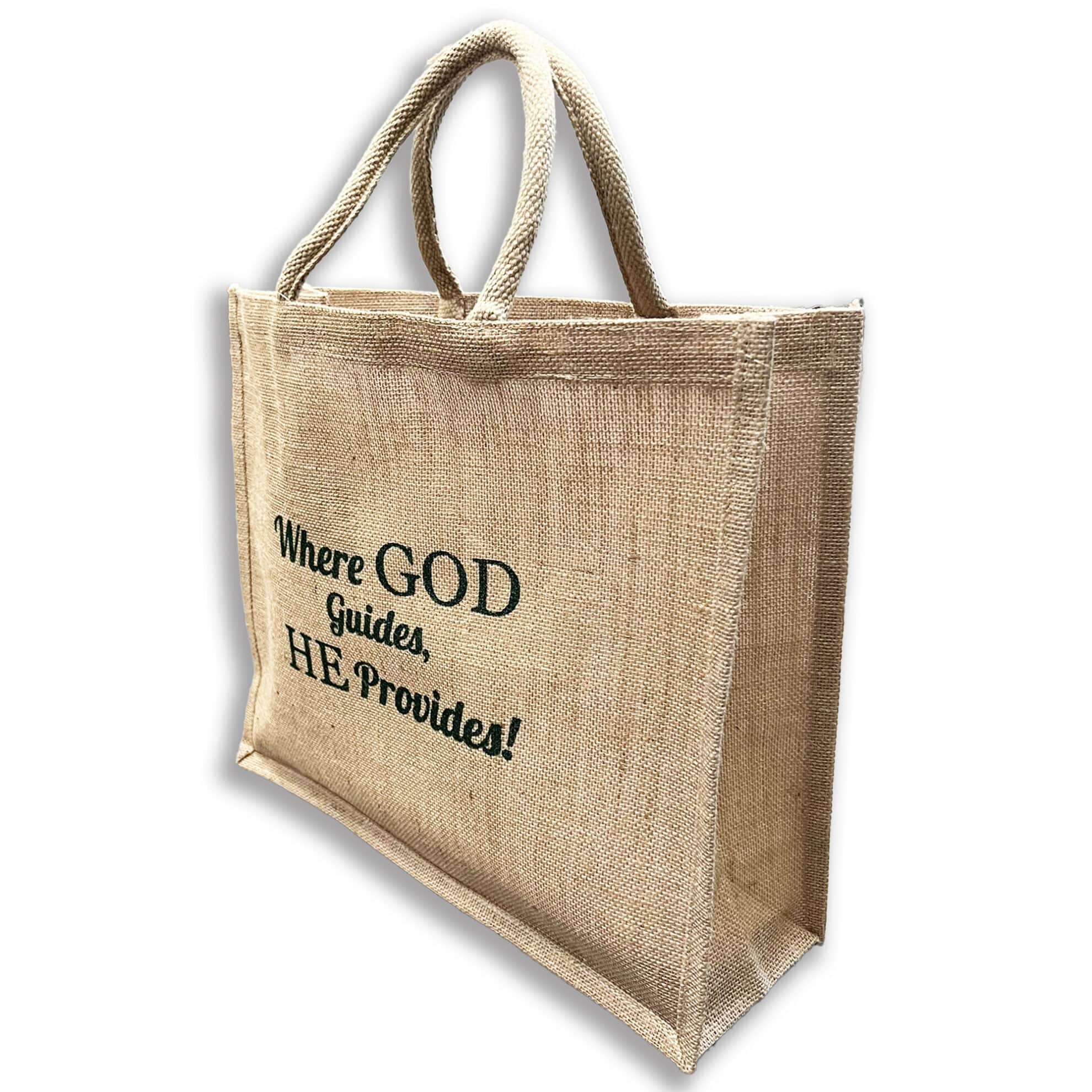 Where God Guides Tote Bag