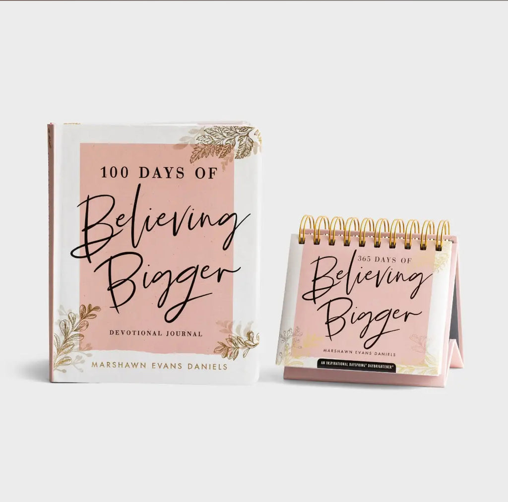 Believing Bigger Calendar and Devotional Journal - Gift Set