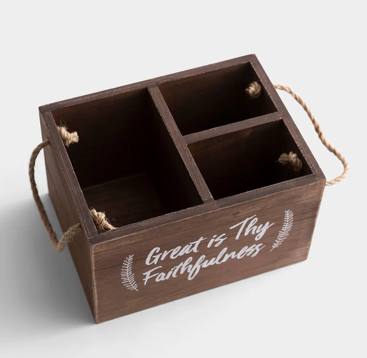 Great Is Thy Faithfulness - Utensil and Desk Organizer Caddy - I AM INTENTIONAL 