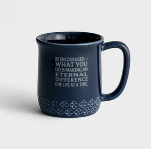 Be Encouraged - Serving Him - Ceramic Mug