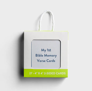 My First Bible Memory Verse Cards [by dayspring] - I AM INTENTIONAL 