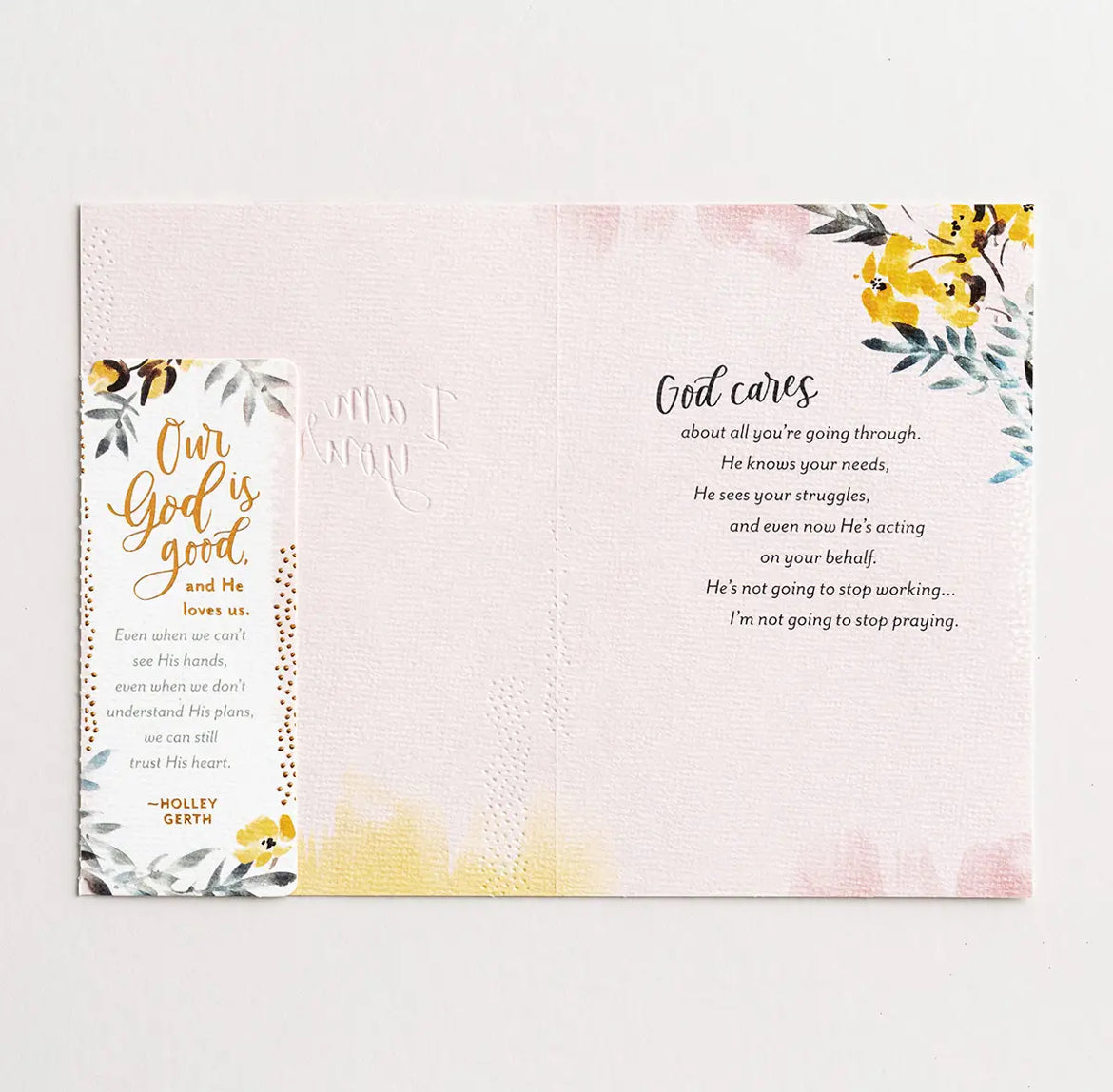 God Cares- Encouragement card - I AM INTENTIONAL 