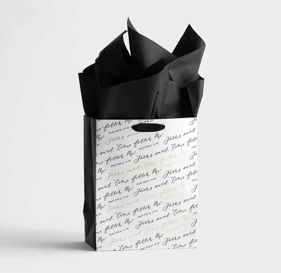 Come Follow Me - Medium Gift Bag with Tissue - I AM INTENTIONAL 